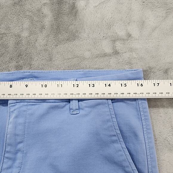 Kut From The Kloth‎ Shorts Womens 10L LONG Blue Catherine Trouser Twill Stretch - Picture 11 of 15